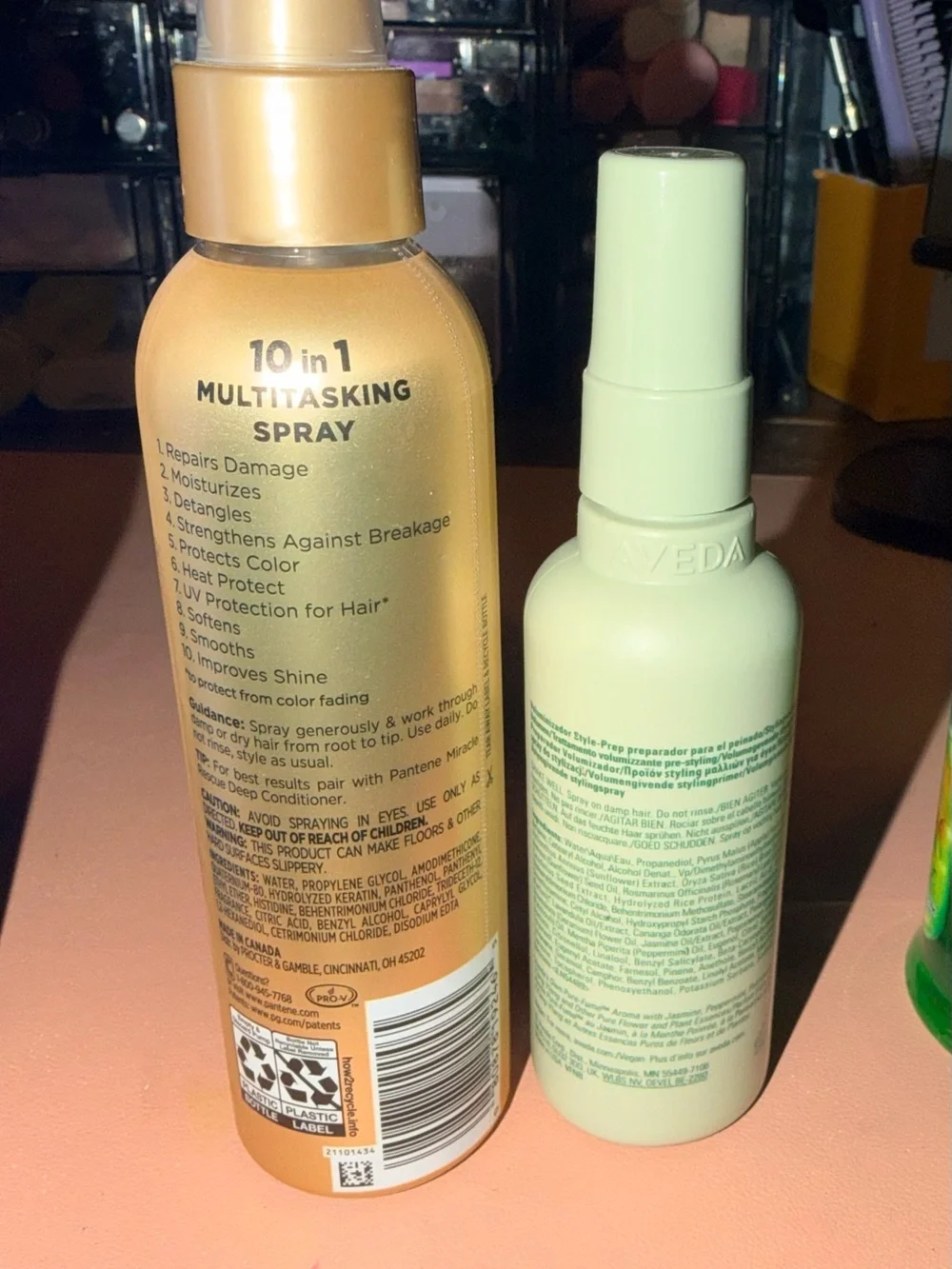 Brand New: 4 item Haircare Bundle - Aveda, Pantene, Garnier, and UNOVE